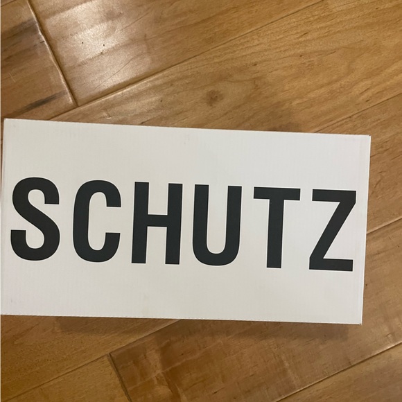 SCHUTZ Thea Ankle Tie Block heel sandal in Silver - Picture 11 of 12